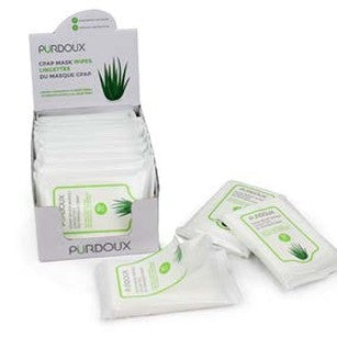CPAP Våtservietter til Maske, Aloe Vera (uten lukt) reisepakke